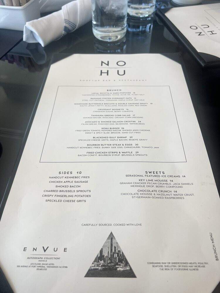 Marcus at NoHu Rooftop - Weehawken, NJ menu_pic