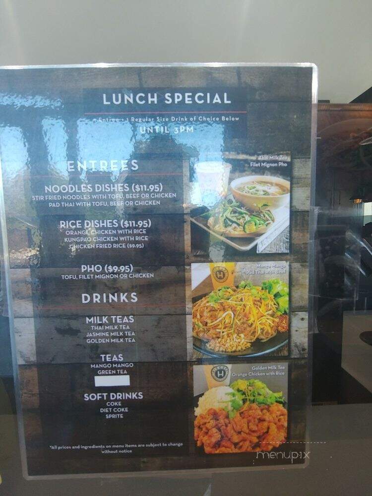 Hiccups - Loma Linda, CA menu_pic