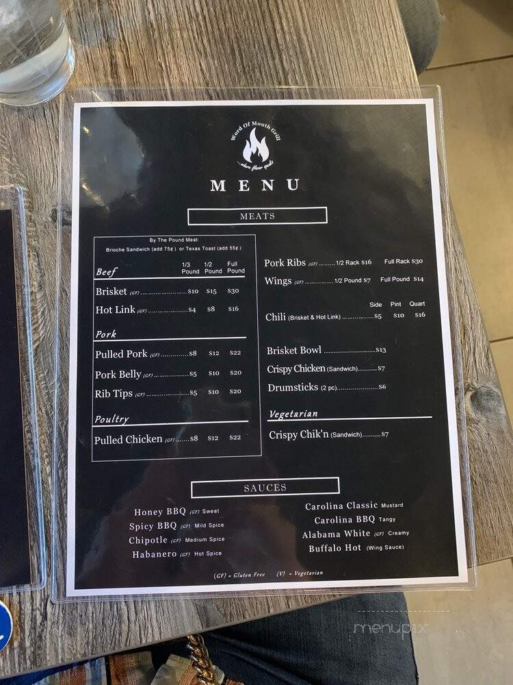 Word Of Mouth Grill - Tempe, AZ