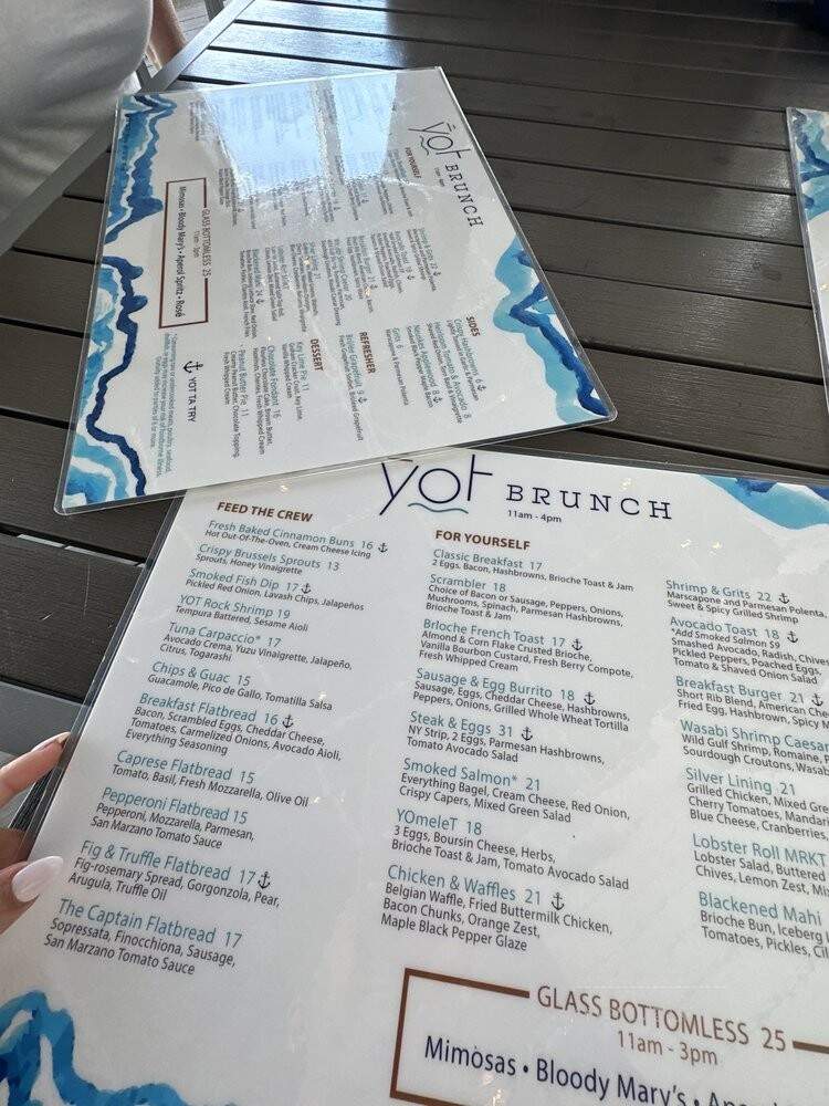 YOT Bar & Kitchen - Fort Lauderdale, FL menu_pic