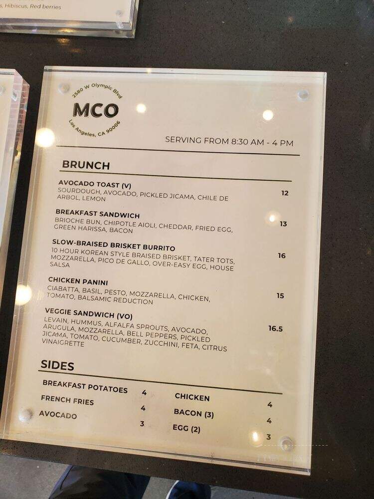 Coffee MCO - Los Angeles, CA