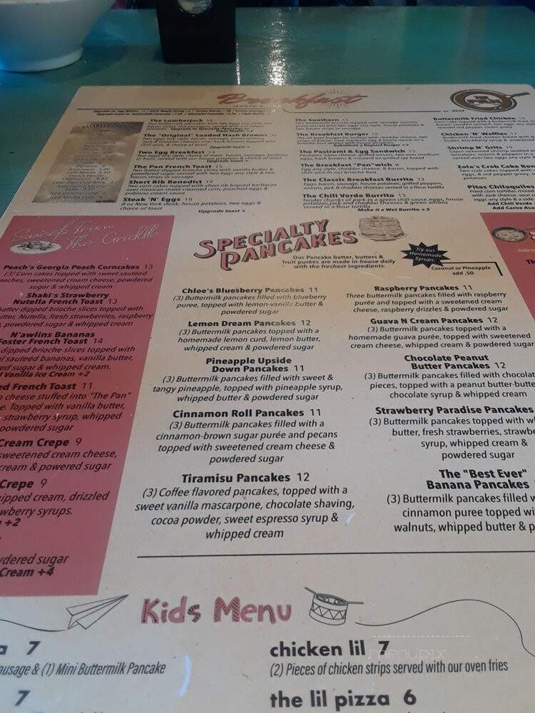 The Pan - Lomita, CA menu_pic