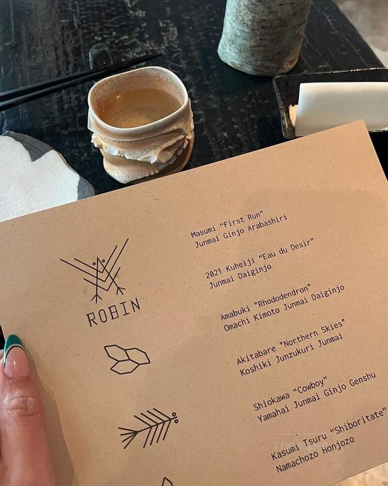 Robin - San Francisco, CA menu_pic