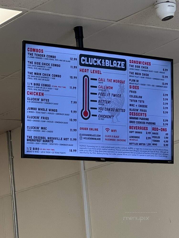 Cluck & Blaze - Long Beach, CA menu_pic