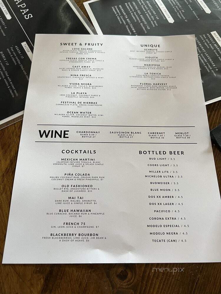 Wild Cactus Cantina & Grill - Denton, TX menu_pic
