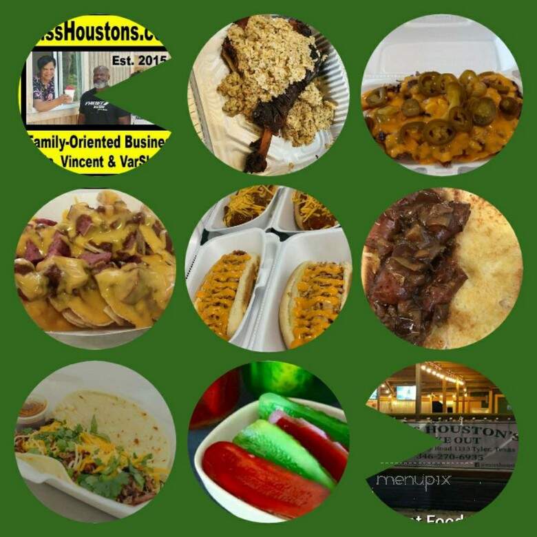 Miss Houston's - Tyler, TX menu_pic