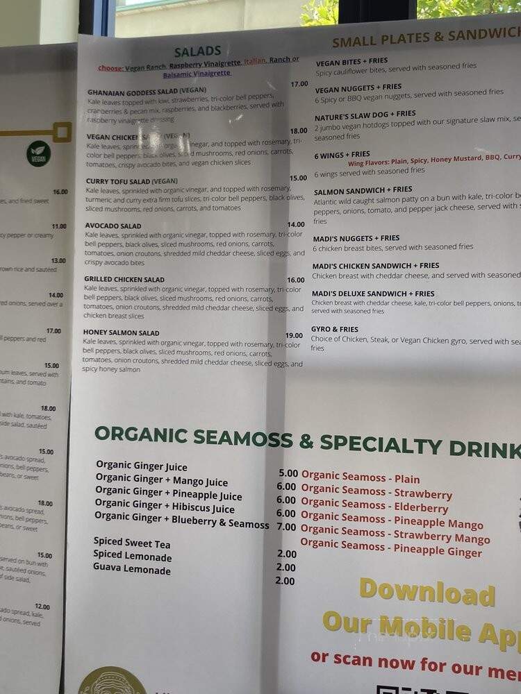 Mimsy's Restaurant - Columbia, SC menu_pic