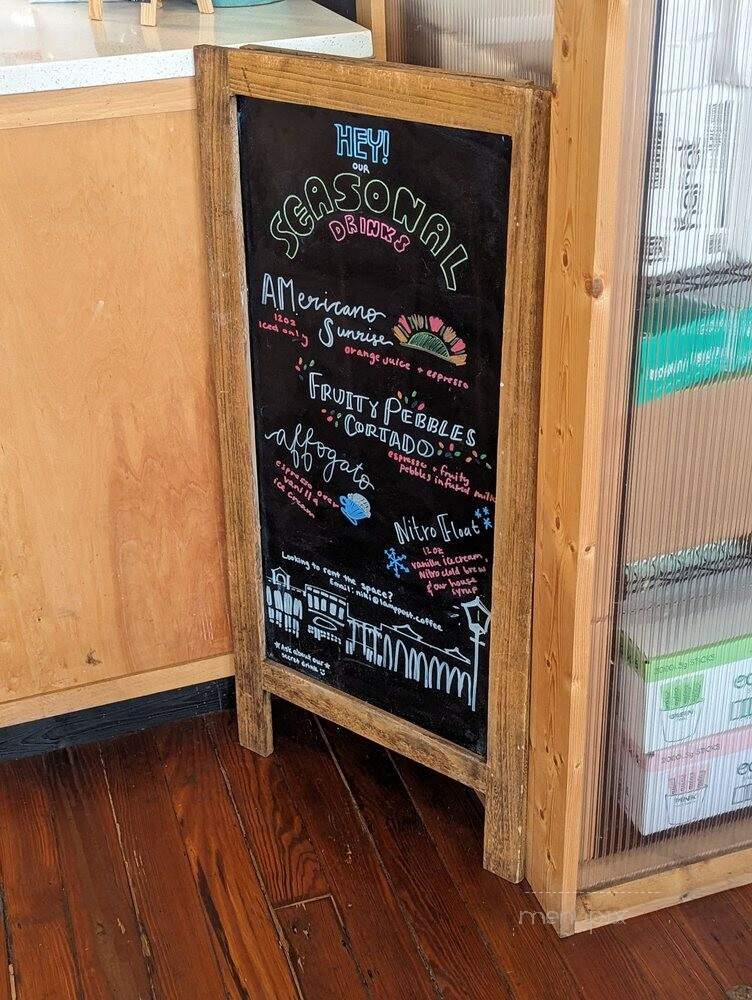 Lamppost Coffee - Hutto, TX menu_pic