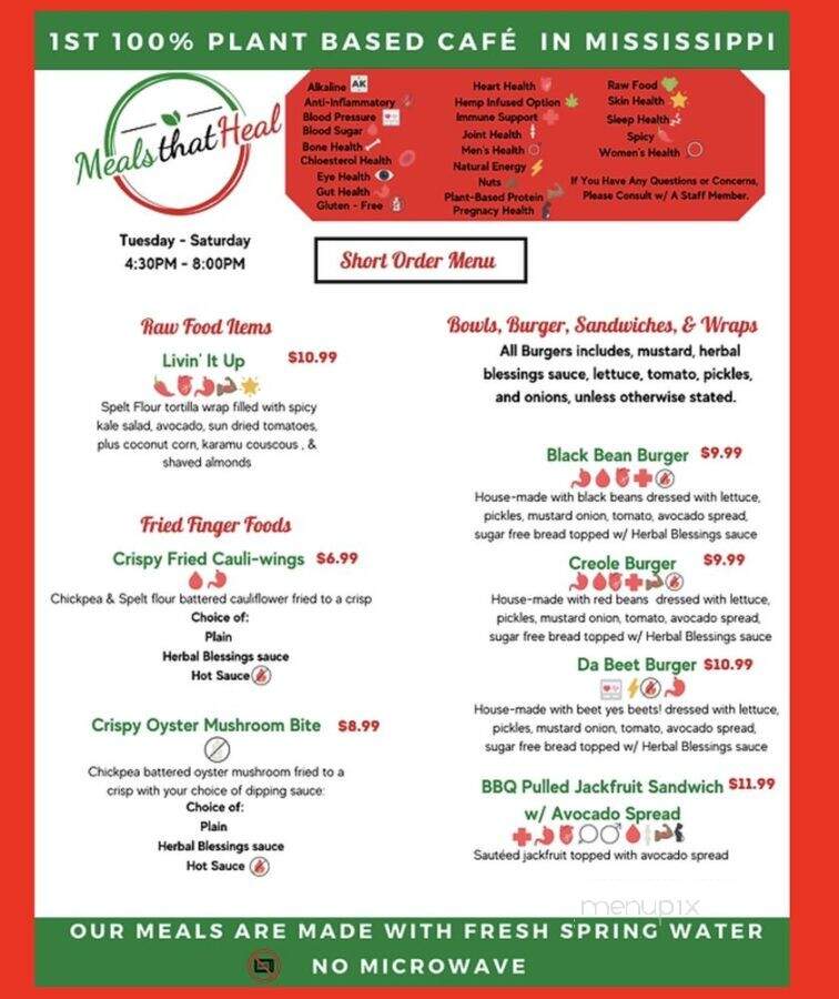 Meals That Heal - Jackson, MS menu_pic