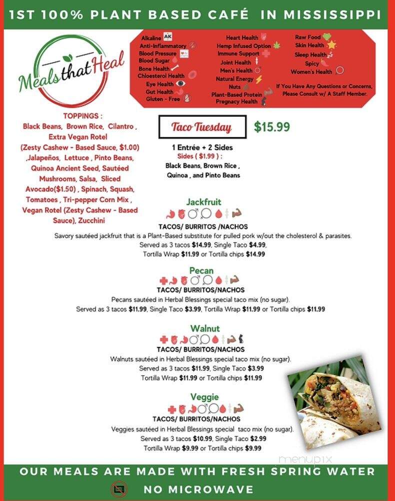 Meals That Heal - Jackson, MS menu_pic