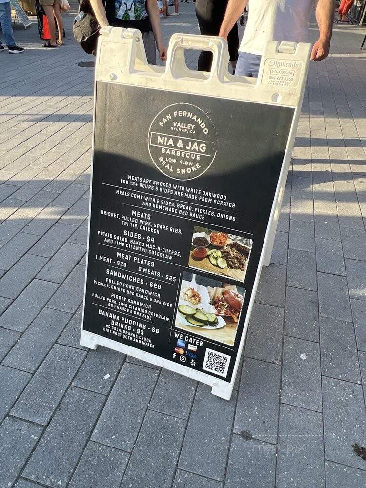 Nia and Jags Barbecue - Los Angeles, CA menu_pic