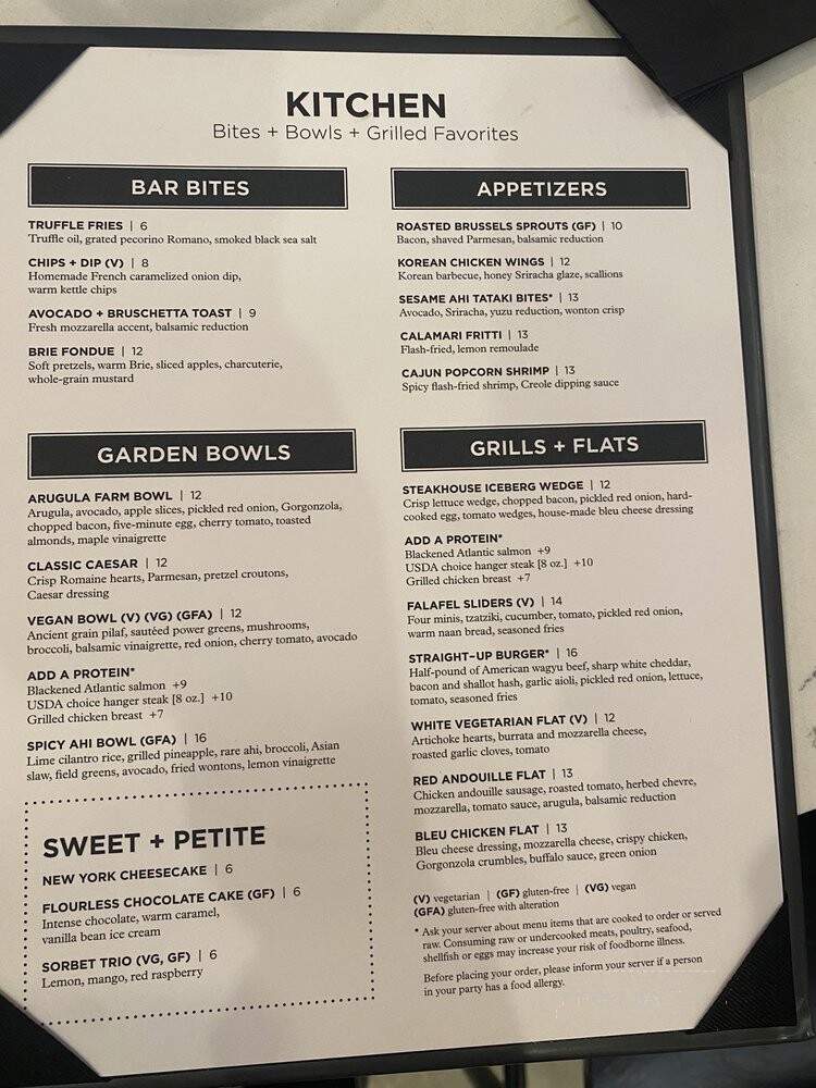 Archer's Kitchen + Bar - Florham Park, NJ menu_pic