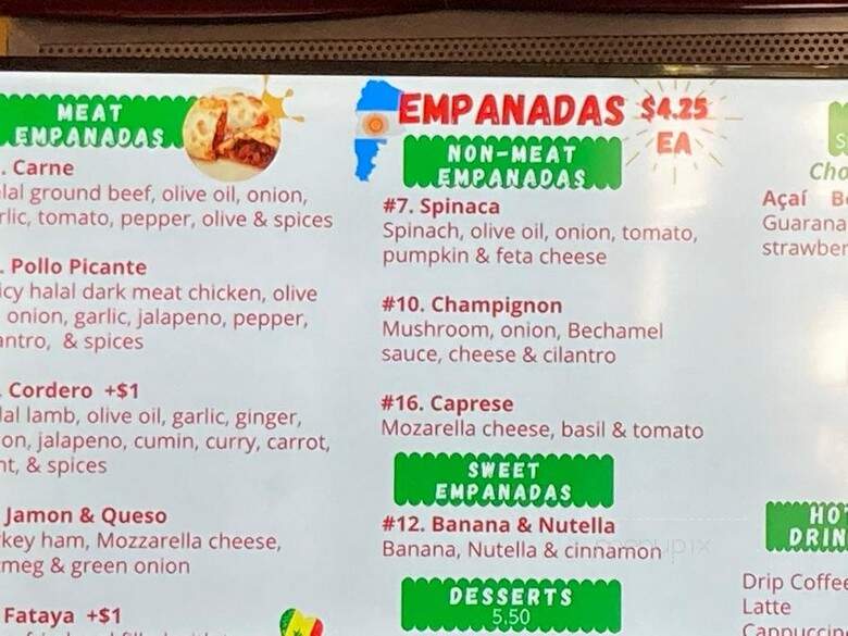 The Damel - Richmond, CA menu_pic