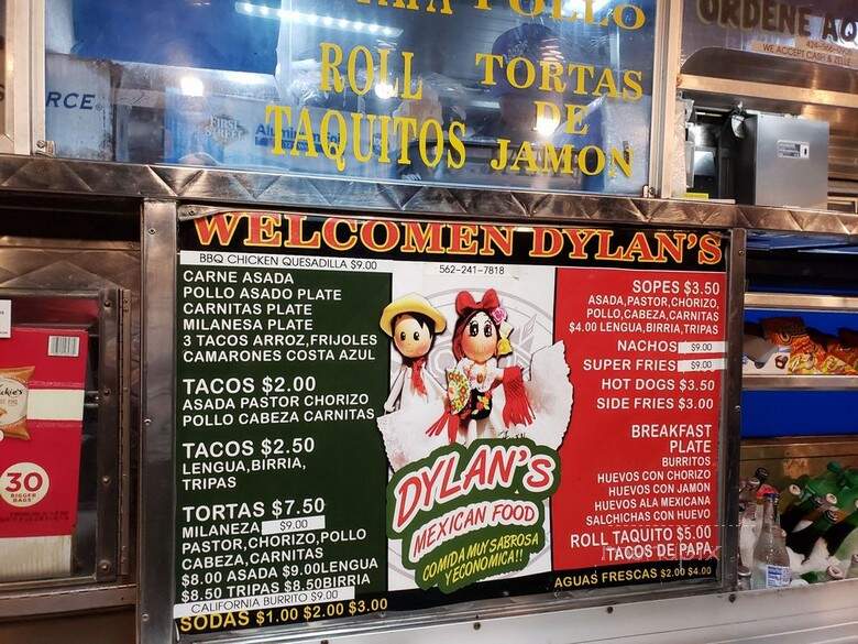 Dylan's Mexican Food - Long Beach, CA menu_pic