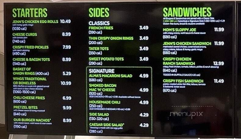 Wahlburgers - Overland Park, KS menu_pic