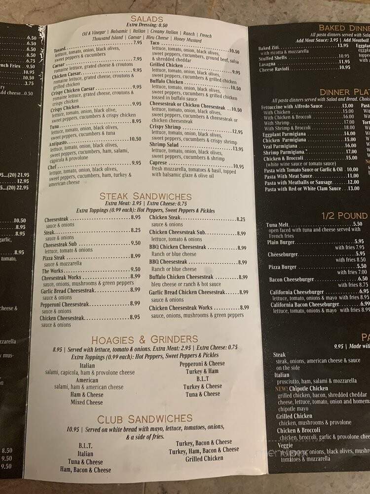Lorenzos Pizza 2 - Allentown, PA menu_pic
