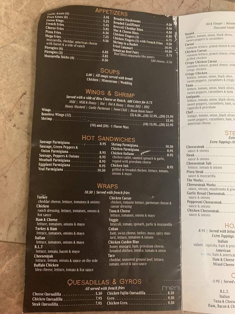 Lorenzos Pizza 2 - Allentown, PA menu_pic