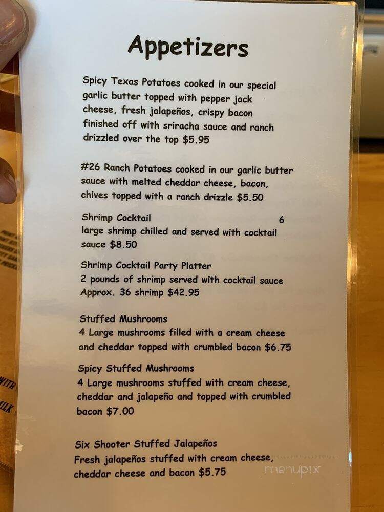Chuckwagon Cowboy Burgers - Richland Center, WI menu_pic