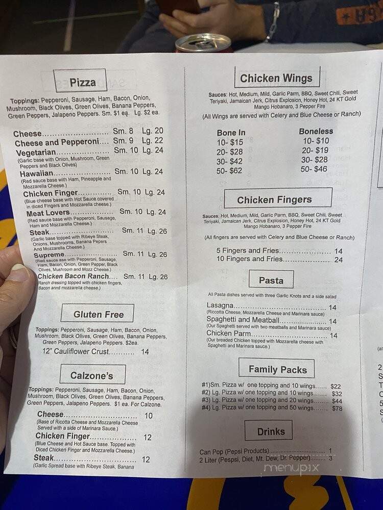 That 716 Pizza Joint - Lakeland, FL menu_pic