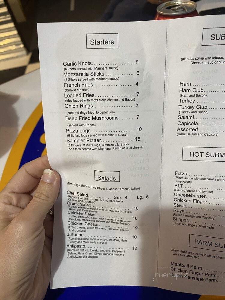 That 716 Pizza Joint - Lakeland, FL menu_pic