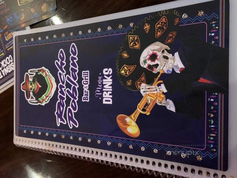 Rancho Poblano Bar & Grill - Elmsford, NY menu_pic
