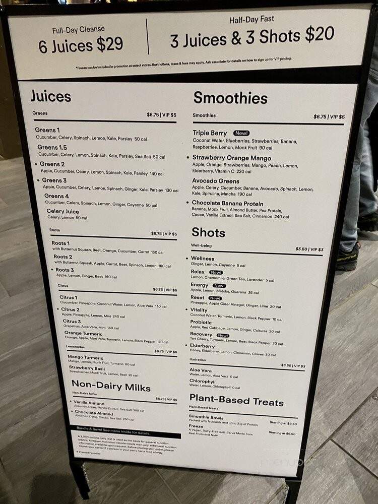 Pressed - Concord, CA menu_pic