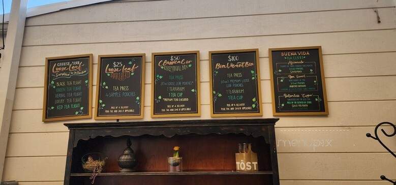 Buena Vida Tea Bar & Garden - Santa Monica, CA menu_pic