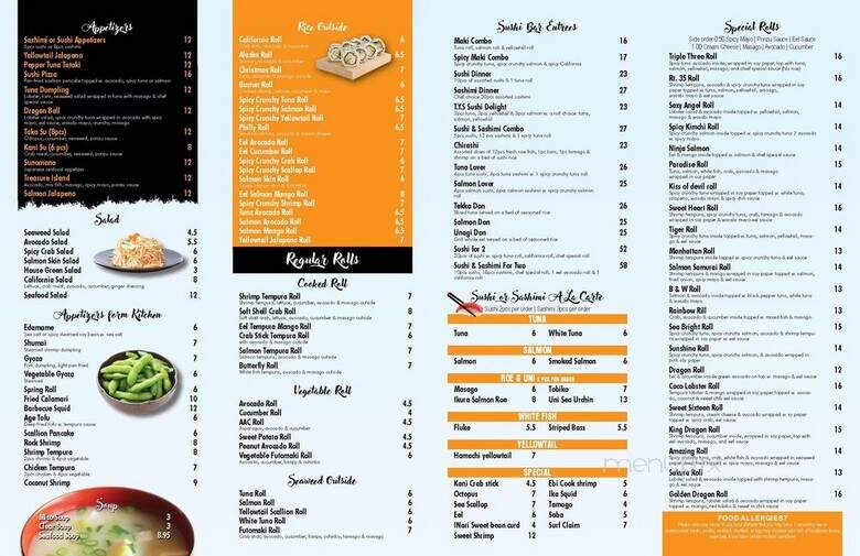 Asian Cafe - Havertown, PA menu_pic