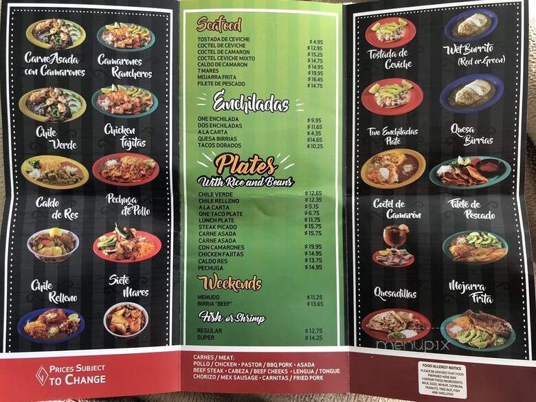 Los Cuates - San Francisco, CA menu_pic