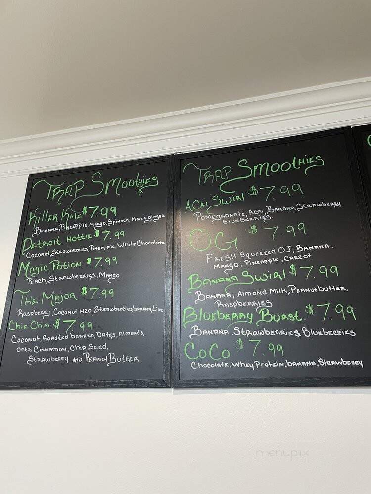 Trap Vegan - Detroit, MI menu_pic