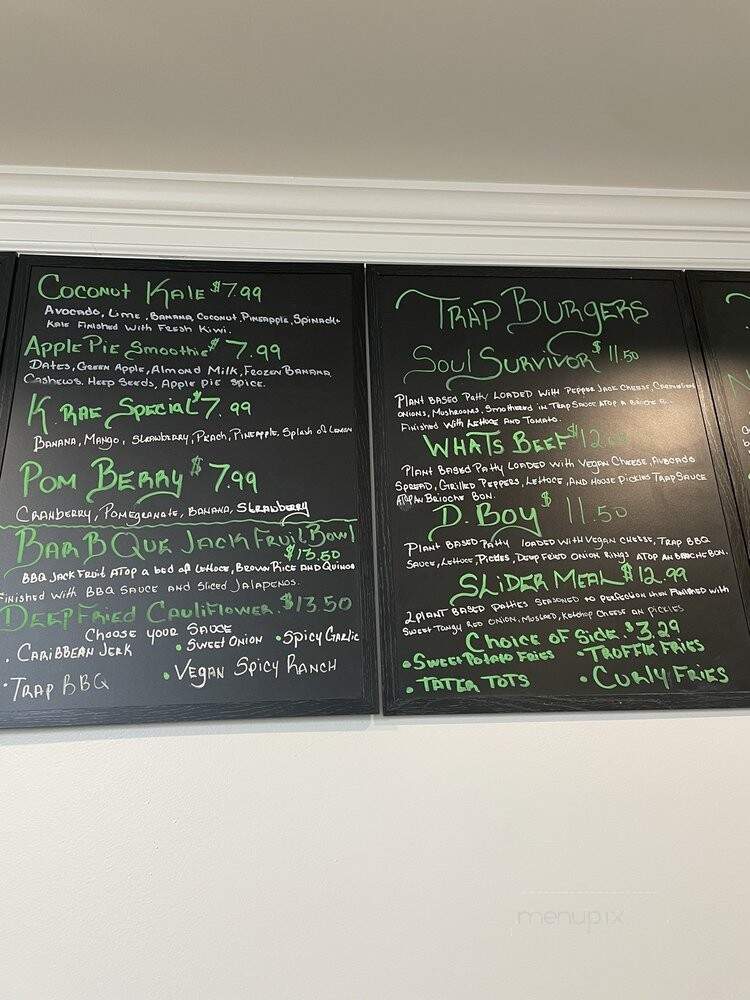 Trap Vegan - Detroit, MI menu_pic