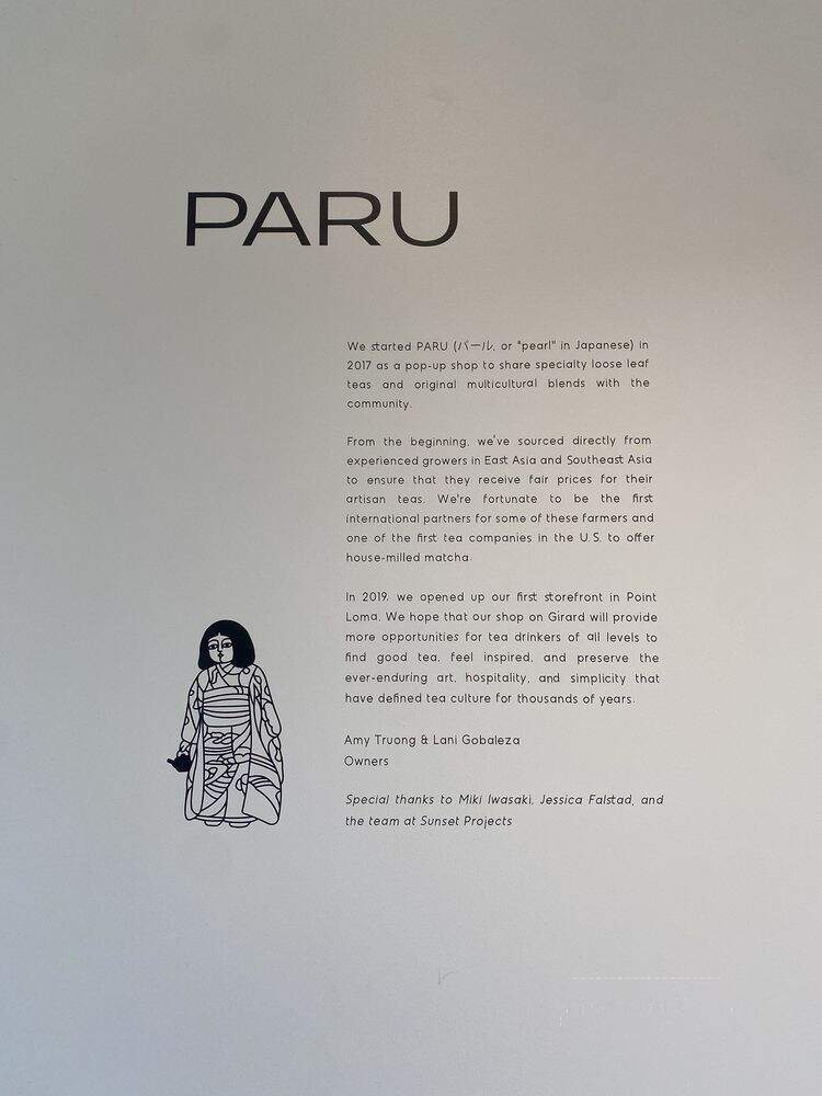 Paru - San Diego, CA