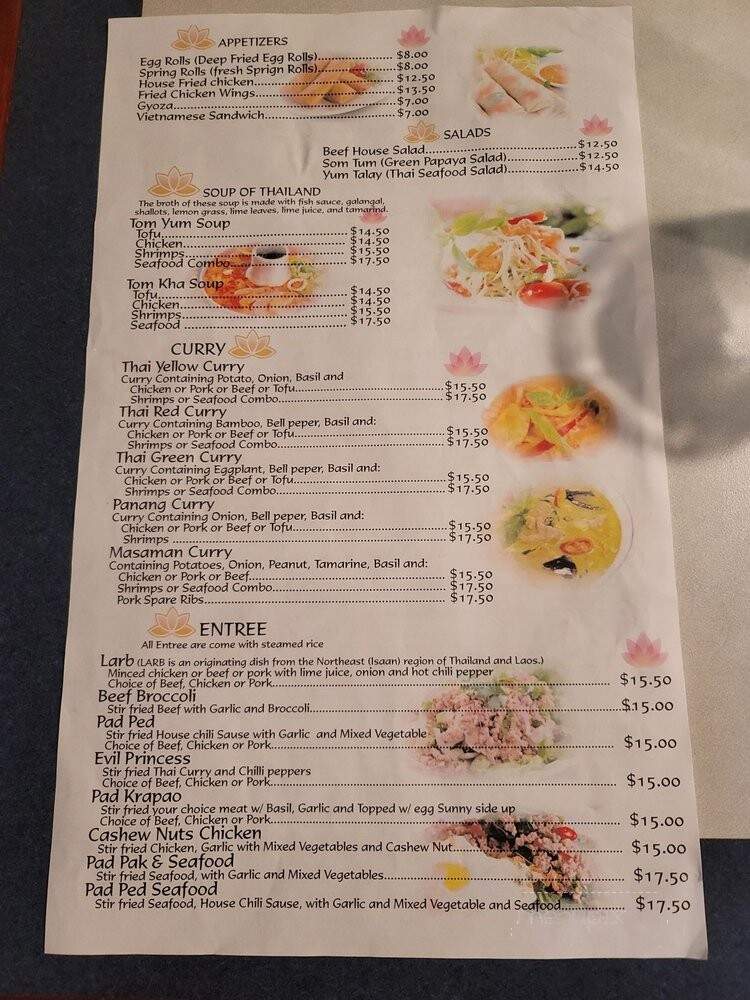 Pho Lotus - Anchorage, AK menu_pic