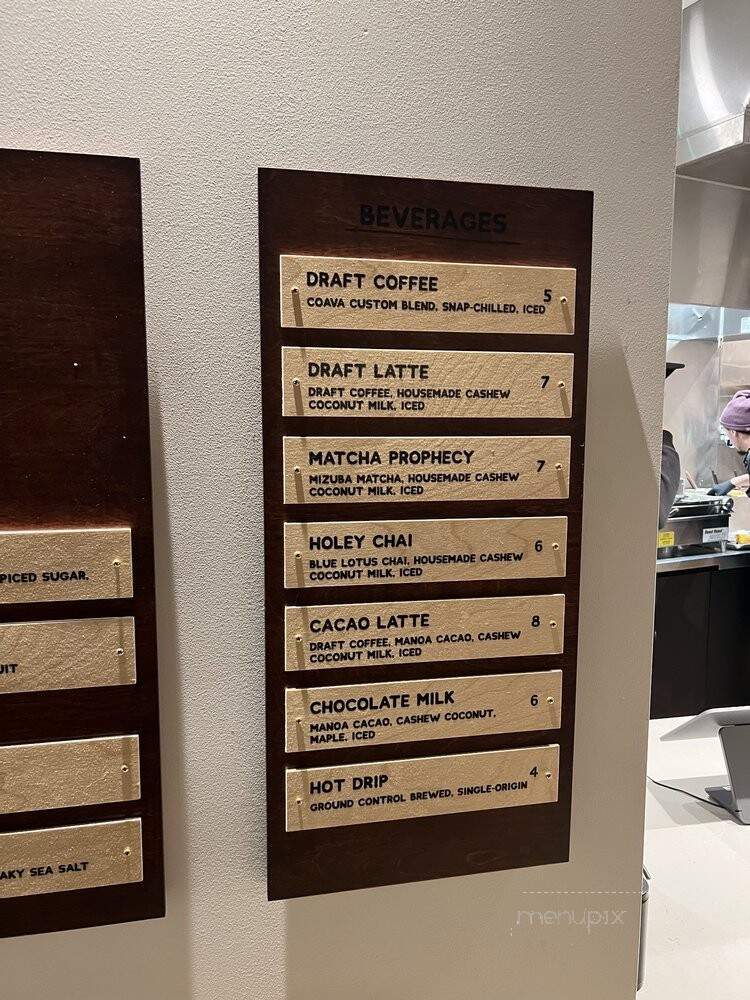 Holey Grail Donuts - Culver City, CA menu_pic