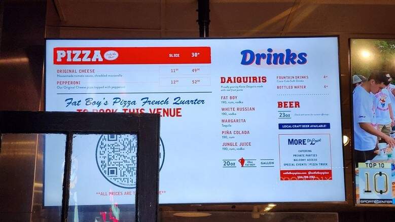 Fat Boy's Pizza - New Orleans, LA