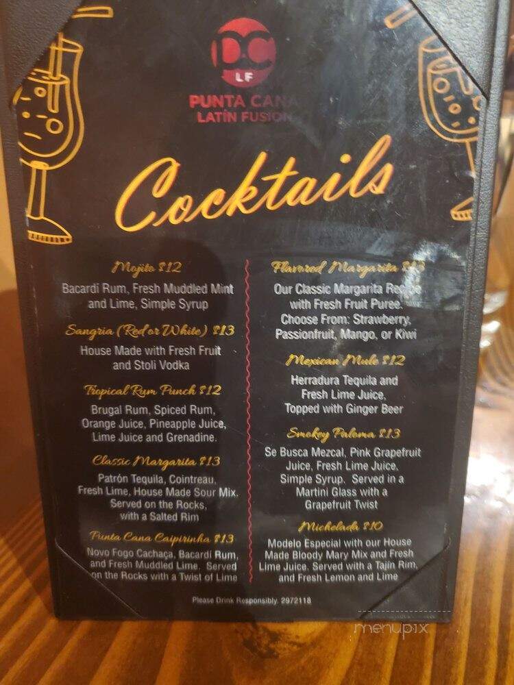 Punta Cana Latin Fusion - Nyack, NY menu_pic