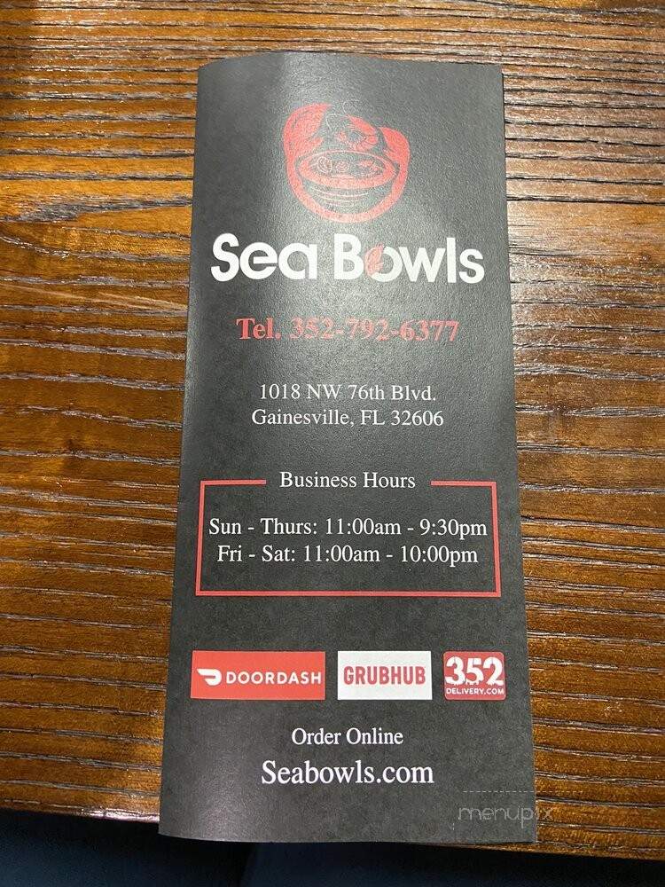 Sea Bowls - Gainesville, FL