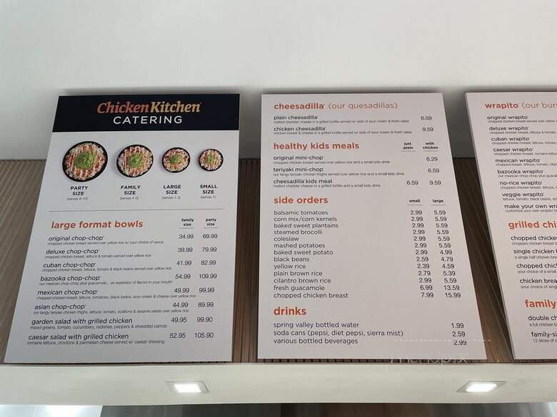 Chicken Kitchen - Fort Lauderdale, FL menu_pic