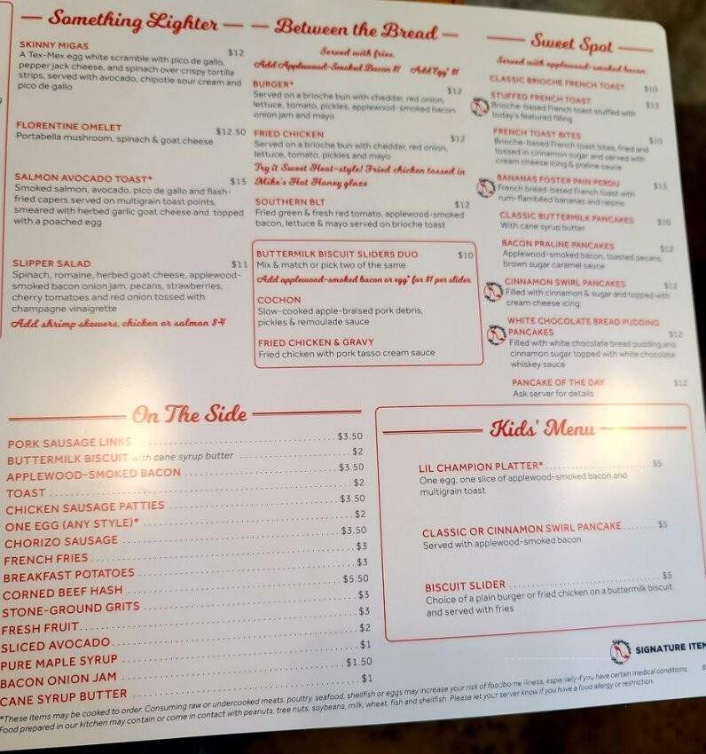 Ruby Sunshine - Birmingham, AL menu_pic