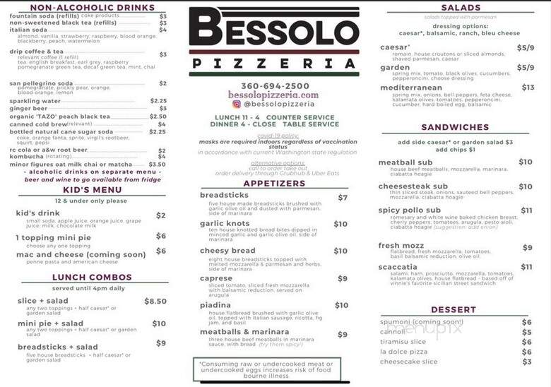 Bessolo Pizzeria - Vancouver, WA