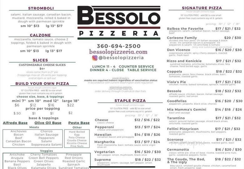 Bessolo Pizzeria - Vancouver, WA