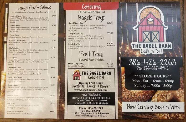 The Bagel Barn Cafe and Deli - Edgewater, FL
