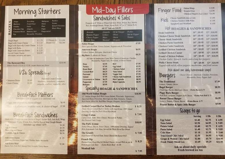 The Bagel Barn Cafe and Deli - Edgewater, FL