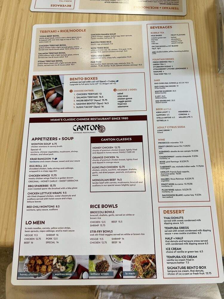 Sushi Maki - Fort Lauderdale, FL menu_pic