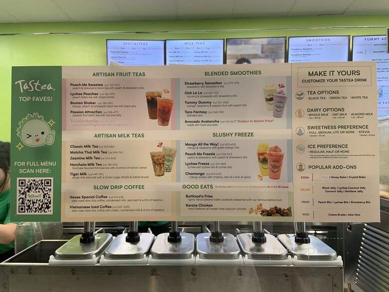 Tastea - Buena Park, CA menu_pic