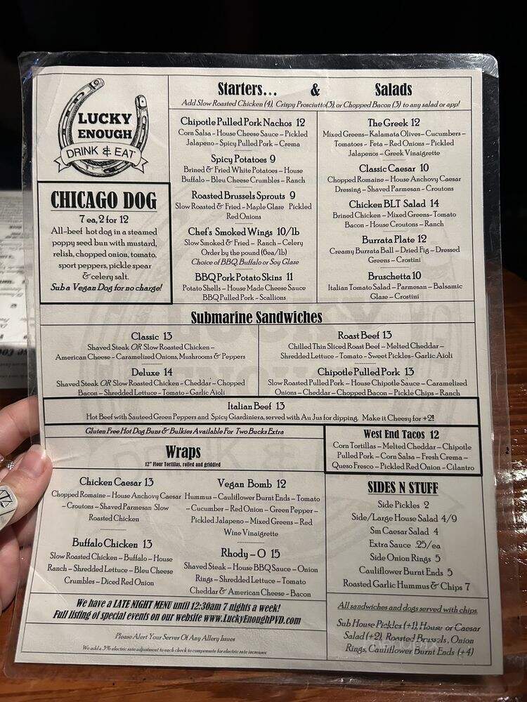 Lucky Enough Eat & Drink - Providence, RI