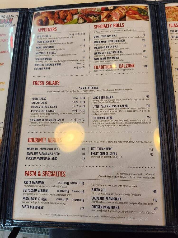 NYPD Pizza - Apopka, FL menu_pic