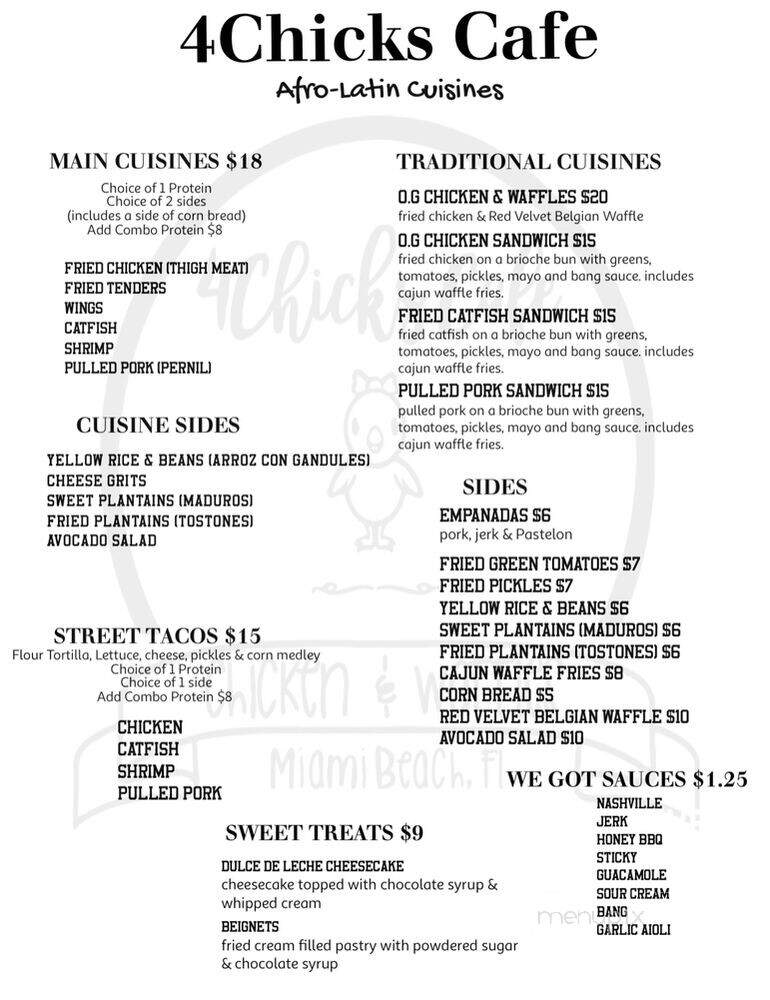 4Chicks Cafe - Miami Beach, FL