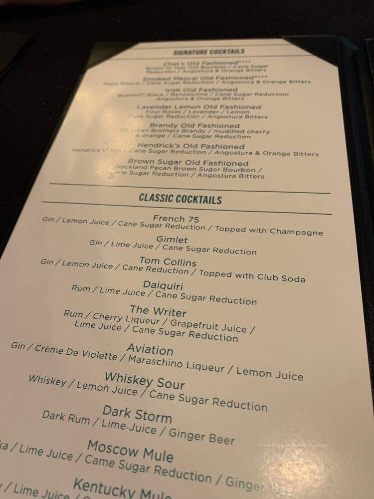 Chet's Dallas - Dallas, TX menu_pic