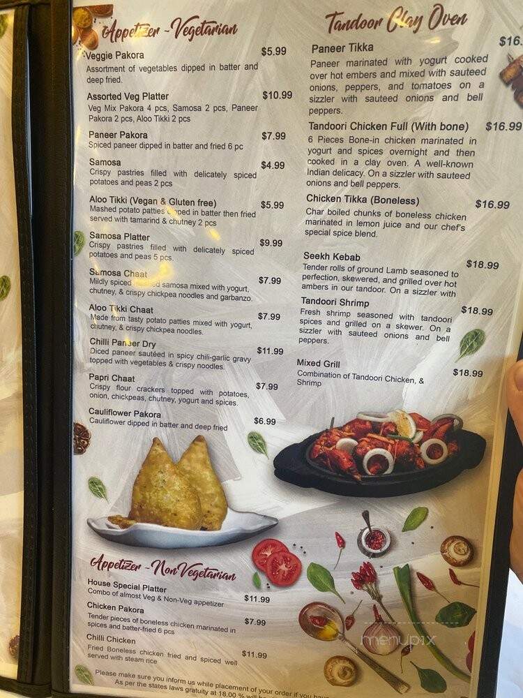 Doaba Indian Restaurant - Powell, OH menu_pic